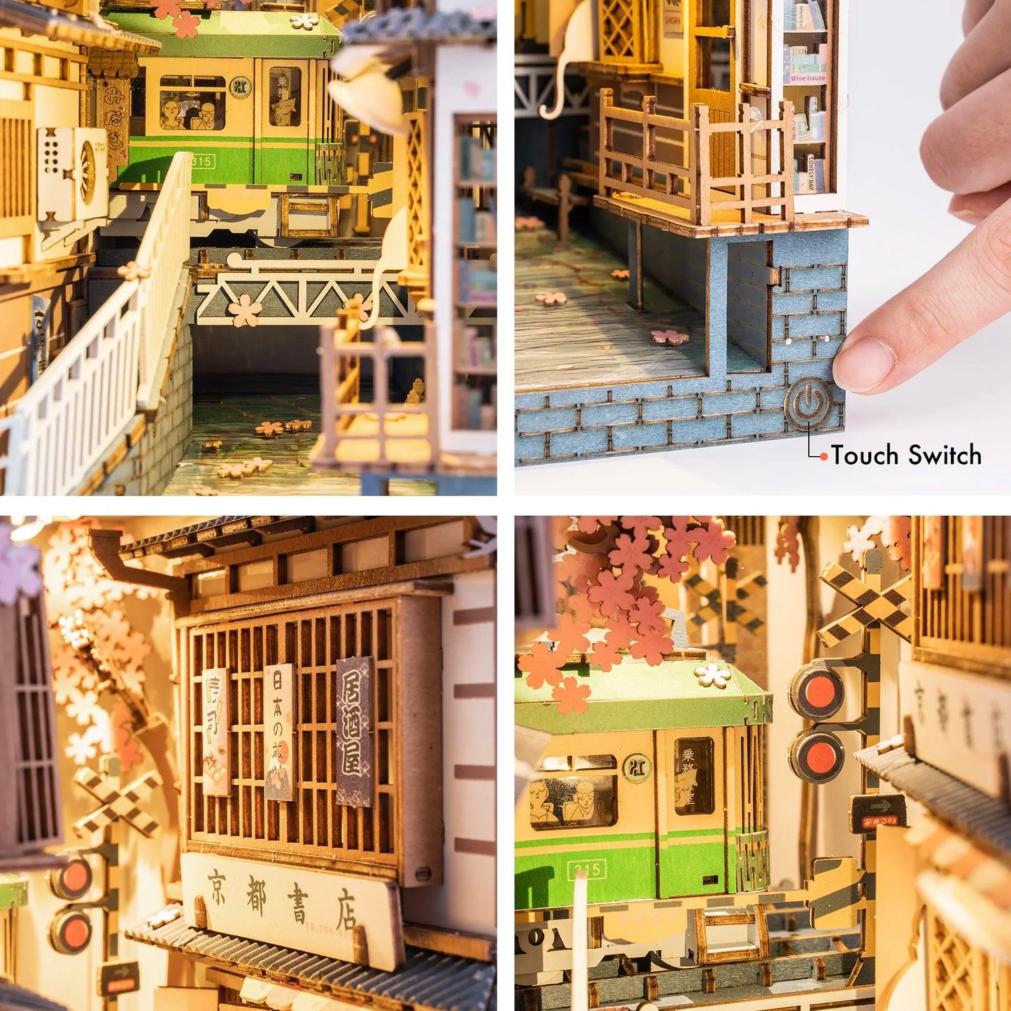 DIY Book Nook Sakura Town - Booktown
