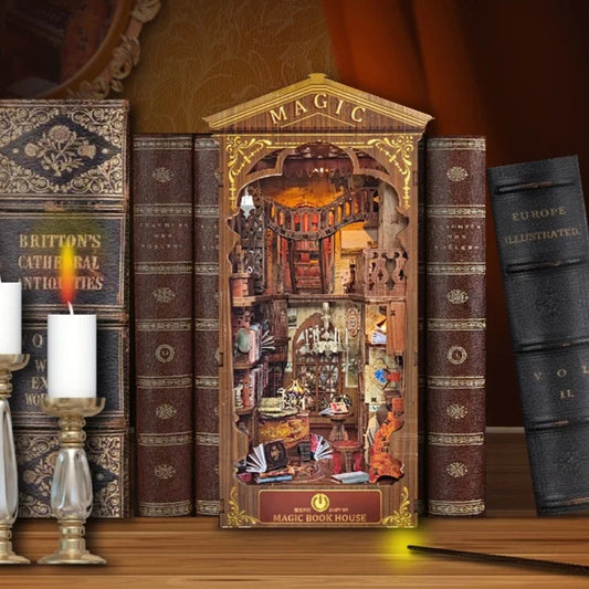 DIY Book Nook Magic Library - BookTown®
